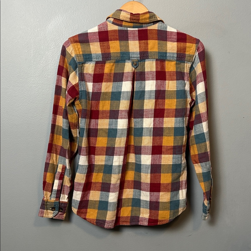 Woolrich buffalo women’s Multicolor Plaid Button Down Shirt cotton XS - Picture 6 of 11